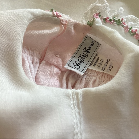 Vintage Saks Fifth Avenue 6 month dress beautiful for Spring and Summer! - Picture 3 of 4